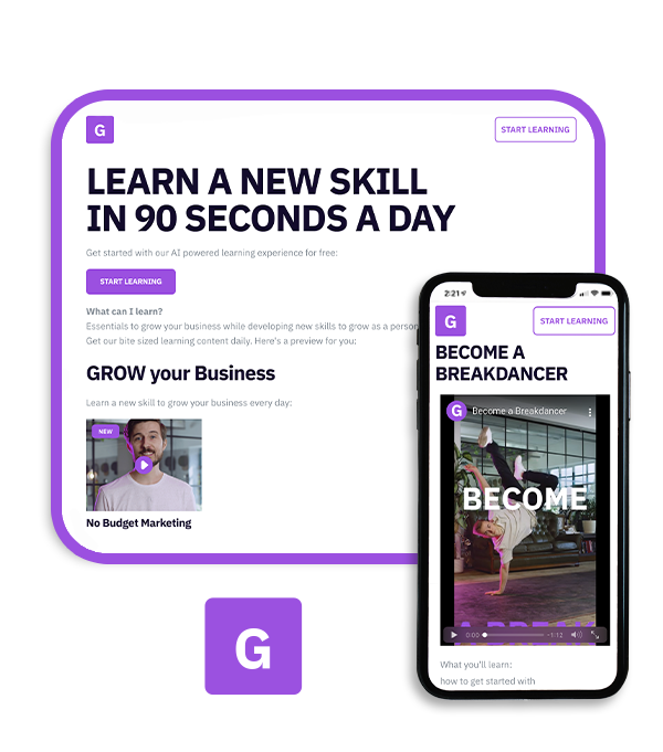 Grow Learn a new skill